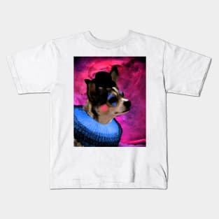 Circus Chihuahua in Space Kids T-Shirt
